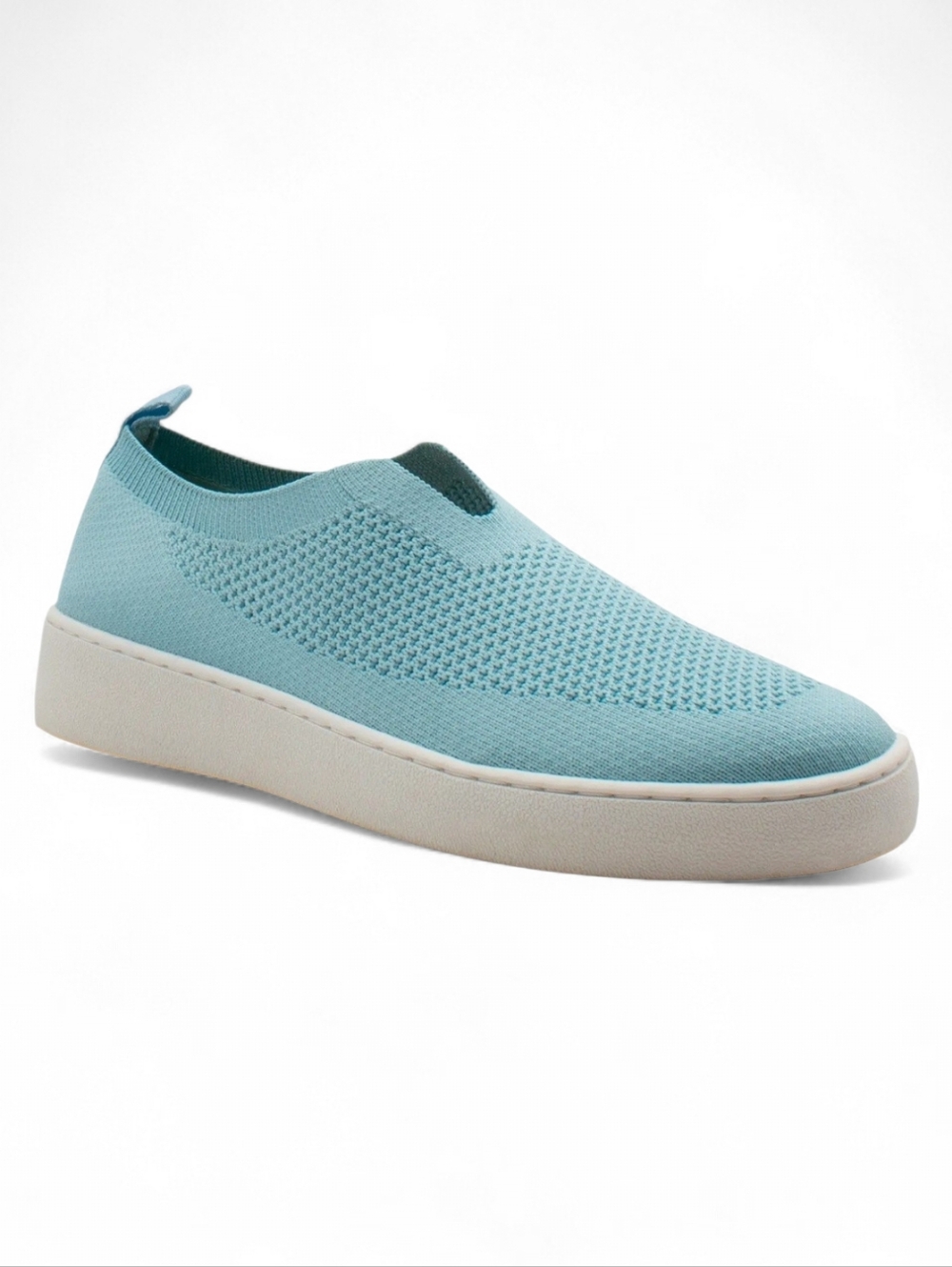 Volatile Sunday Stretch Knit Slip-On Sneaker Size 11 Turquoise Blue Worn Once